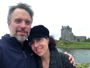 Dunguaire caste - Dan and Lori